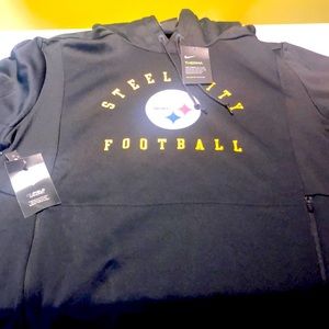 Steelers size Large Nike hoodie
